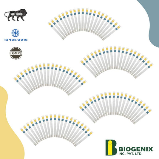 6 x Biogenix Urine Strip - 2 Parameters 100 Test (BIU-001)