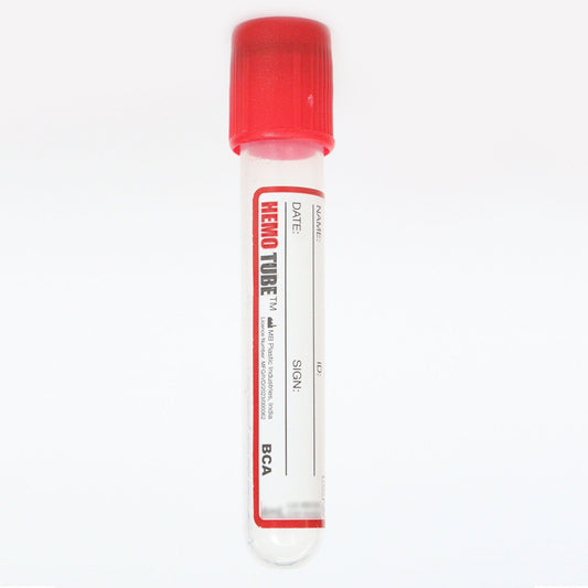 2 x Hemotube Clot Activator Non Vacuum Blood Collection Tube - 2ml Pack of 100 Pieces