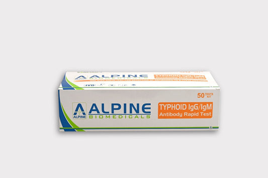 Alpine Typhoid IgG/IgM Other rapid Card - Pack of 50 Tests