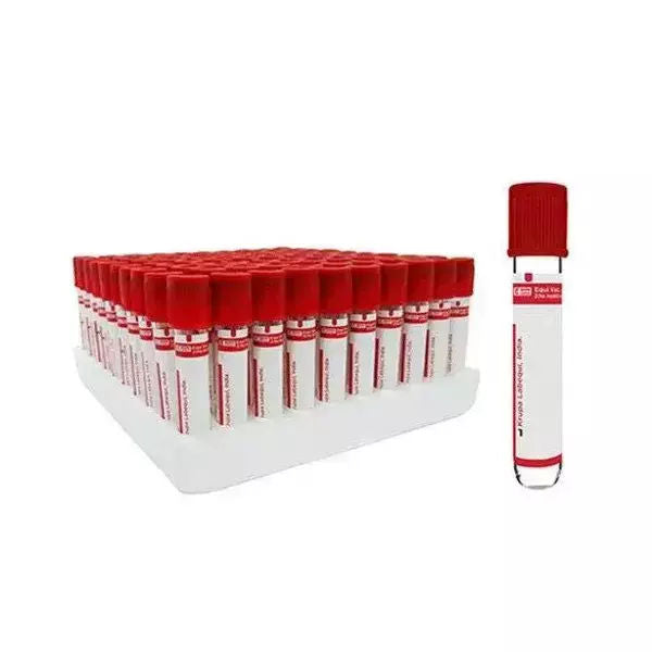 2 x  Labtech Clot Activator Non Vacuum Blood Collection Tube - 4ml Pack of 100 Pieces