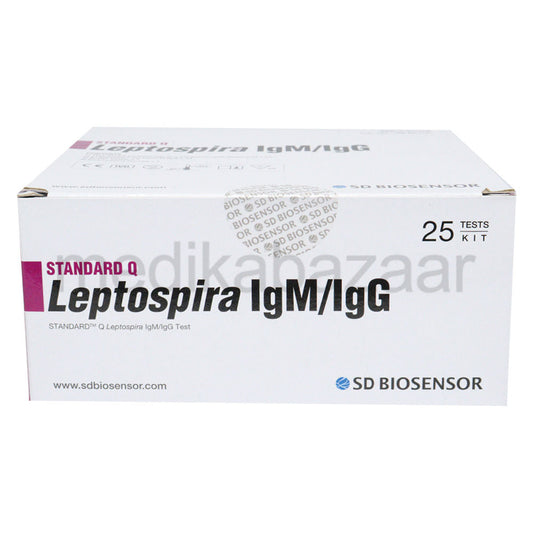 SD Biosensor Standard Q IgM/IgG Leptospira Rapid Card - Pack of 25 Tests (09LEP100)
