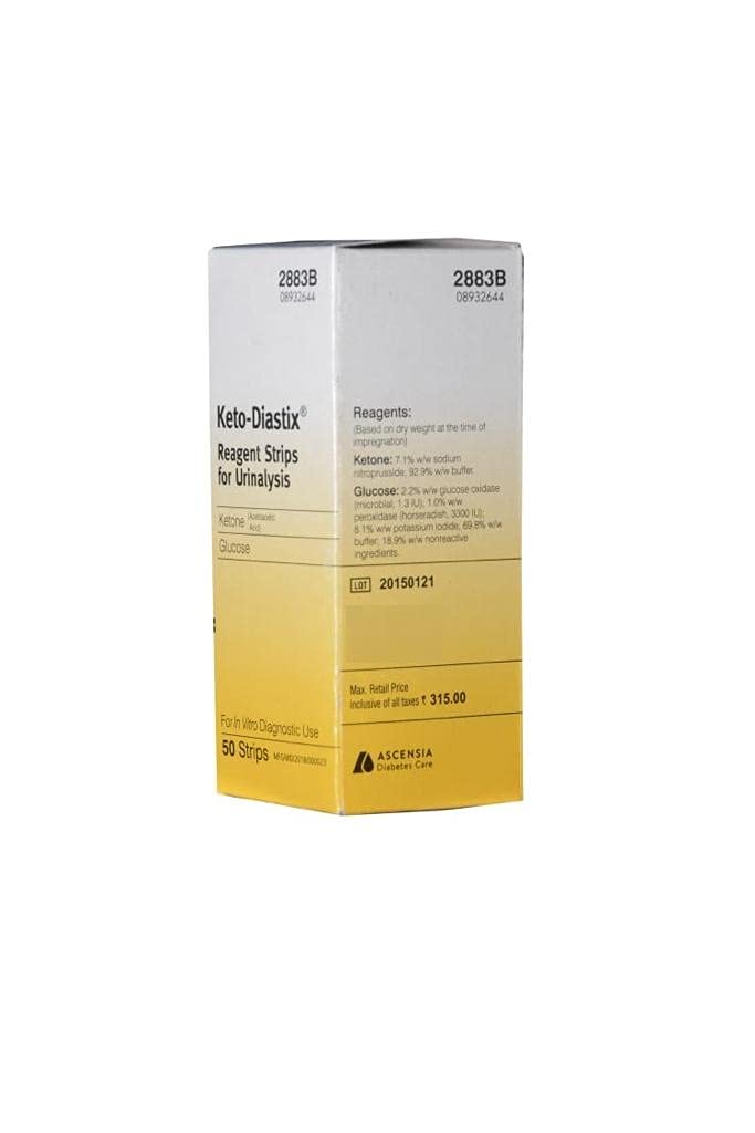 3 x  Siemens Glucose+Ketone Urine Strips - Pack of 50 Strips