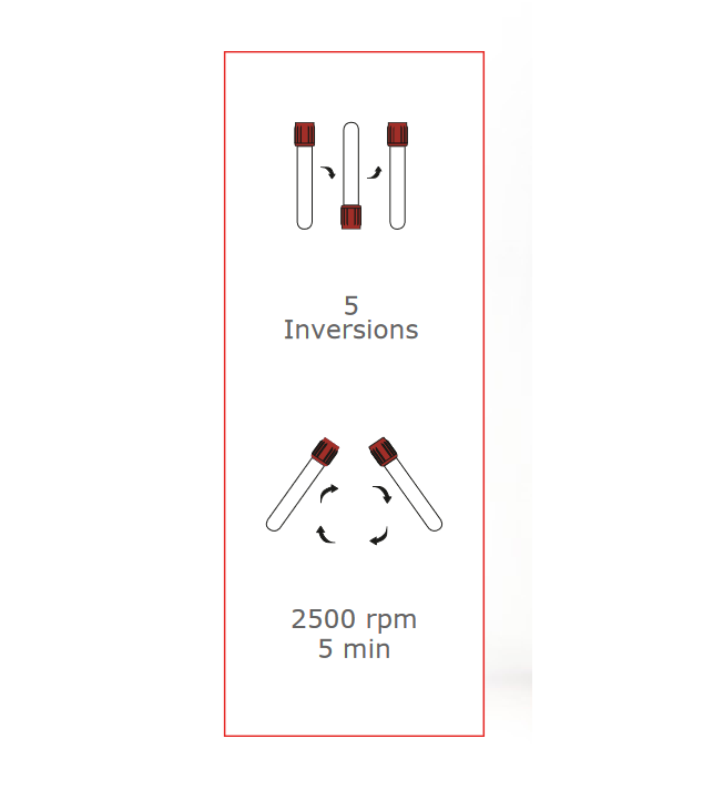 10 x  Krivida Clot Activator Vacuum Blood Collection Tube - 4ml Pack of 100 Pieces (KV-4CA-V)