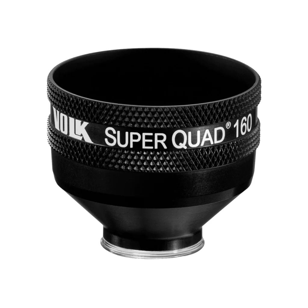 Volk Indirect Contact Slit Lamp Lens Super Quad 160 - With Flange (VSQUAD160)