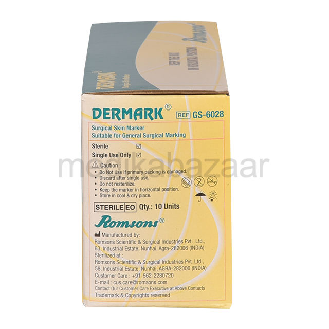 Romsons Dermark Surgical Skin Marker - Pack of 10