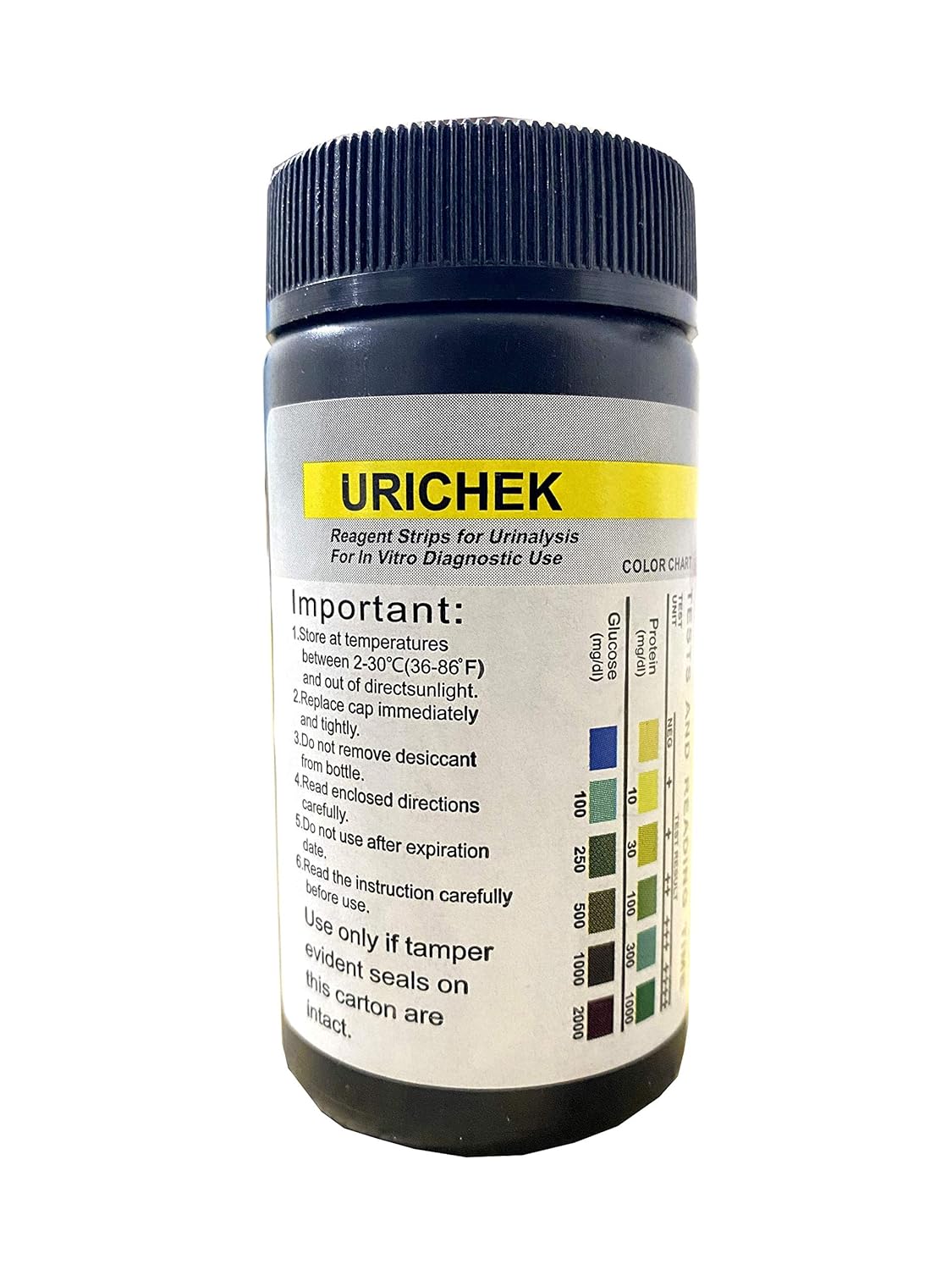 6 x  Biogenix Urine Strip - 2 Parameters 100 Test (BIU-001)