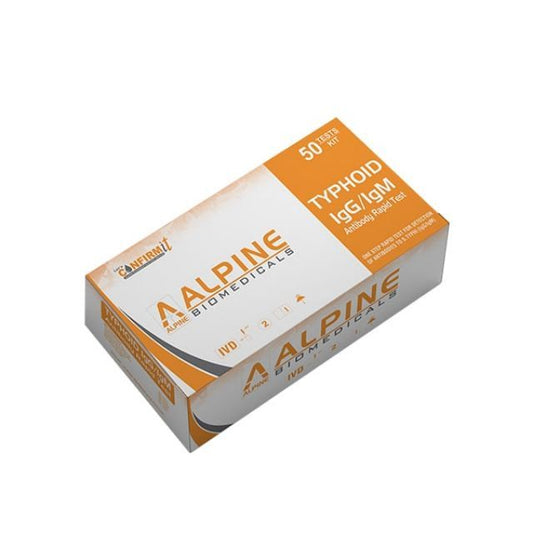 Alpine Typhoid IgG/IgM Other rapid Card - Pack of 50 Tests
