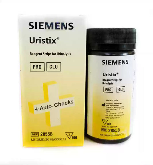 Siemens Glucose+Protein Urine Strips - Pack of 100 Strips