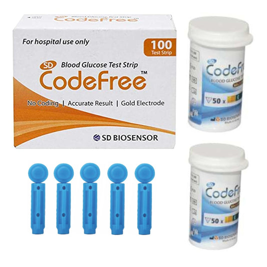 SD Biosensor Codefree Strips - Pack of 100 Pieces