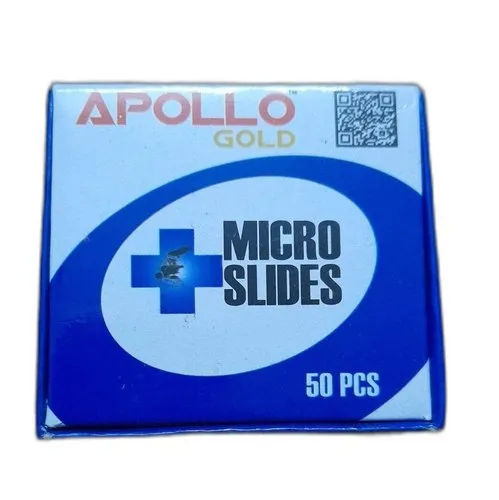 5 x  Apollo Gold Micro Slide - Pack of 50 Slides