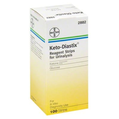 3 x  Siemens Glucose+Ketone Urine Strips - Pack of 50 Strips