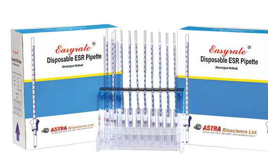 Astra Easyrate Disposable ESR Pipette - Pack of 100 Piece (AEP-01)