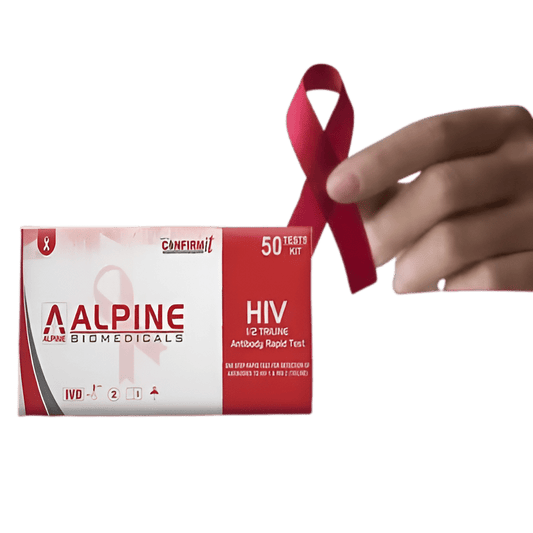Alpine 1/2 HIV Rapid Card - Pack of 50 Tests