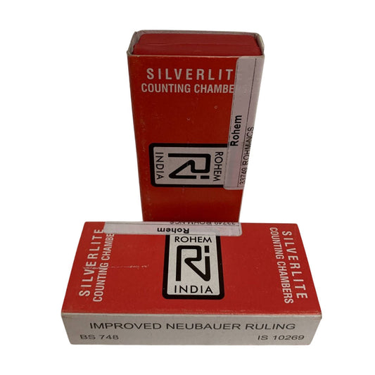 Rohem Silverline Neubauer Counting Chamber - Pack of 1 Piece